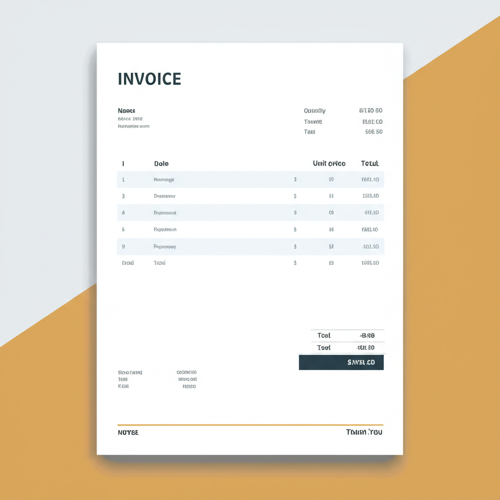 Classic Invoice Template