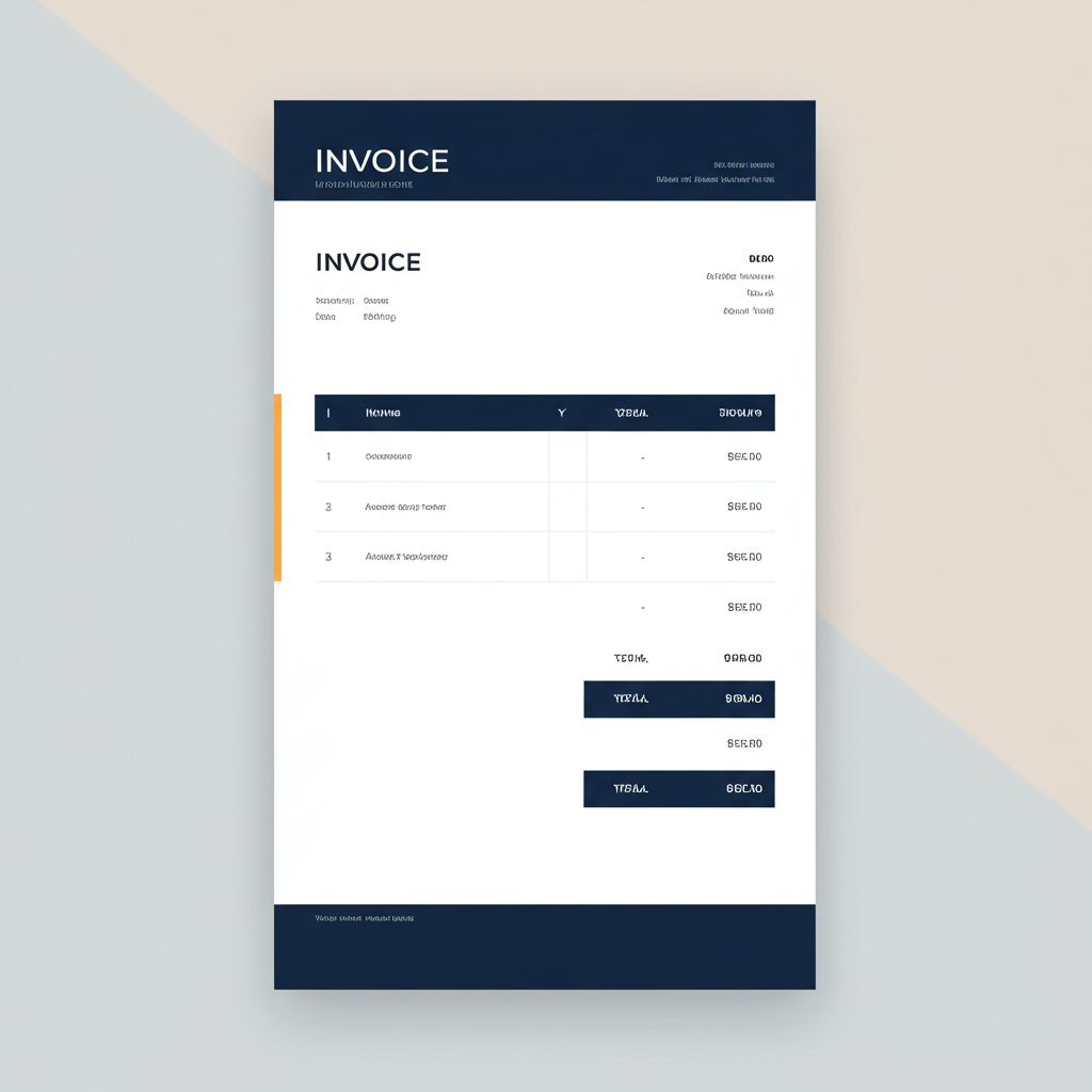 Modern Invoice Template